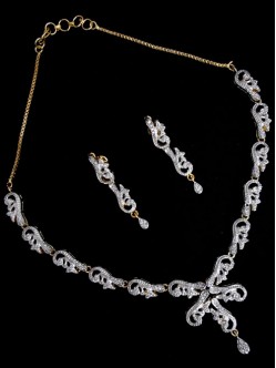 CZ Necklace Set